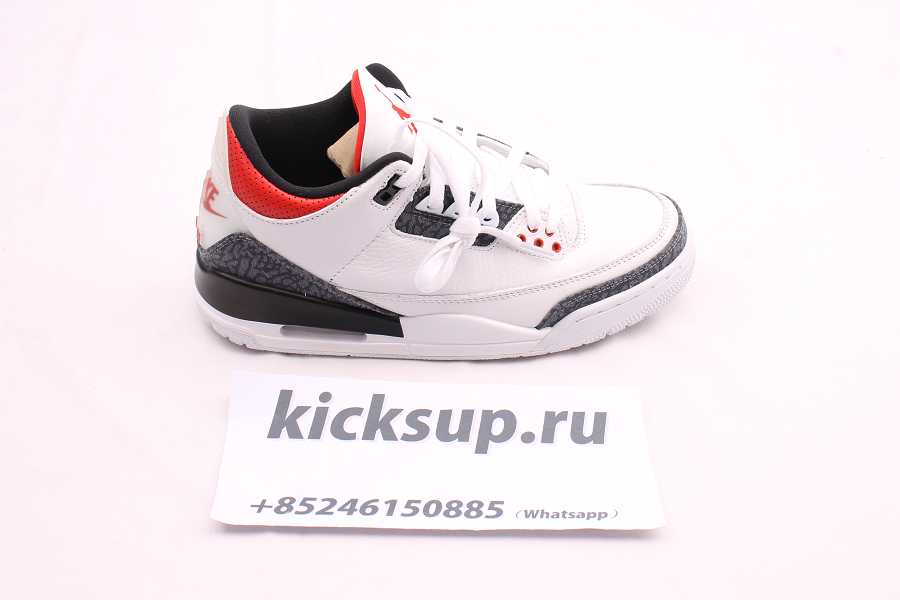 Air Jordan 3 SE DNM Fire Red White CZ6431-100