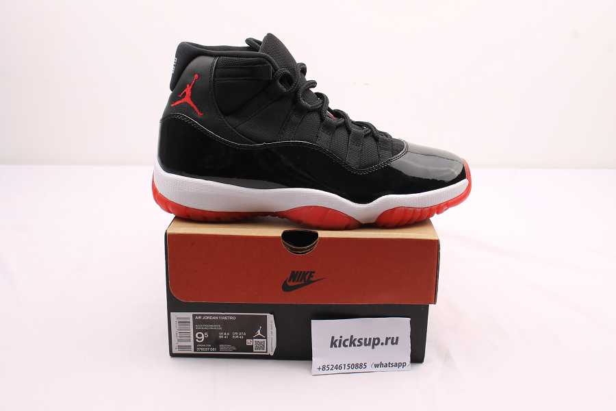 Air Jordan 11 Retro Playoffs Bred (2019)  378037-061