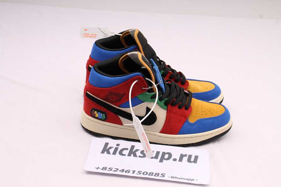 Blue The Great x Air Jordan 1 Mid Fearless  CU2805-100