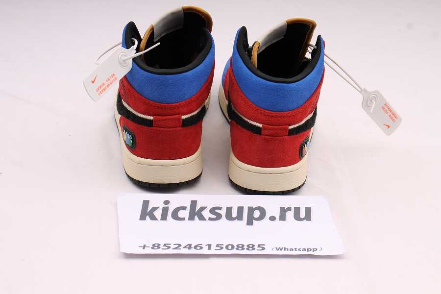 Blue The Great x Air Jordan 1 Mid Fearless  CU2805-100