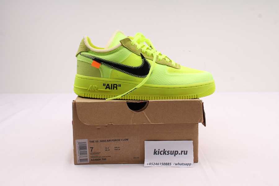 Nike Air Force 1 Low Off-White Volt  AO4606-700