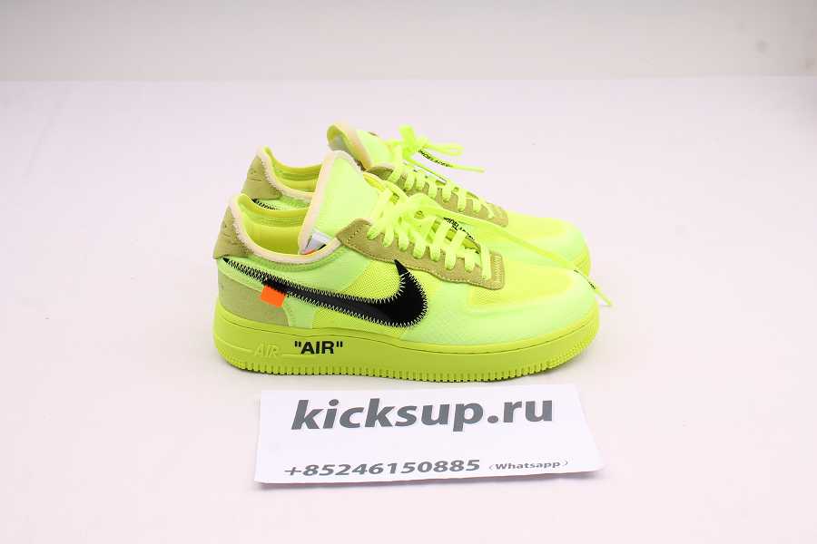 Nike Air Force 1 Low Off-White Volt  AO4606-700