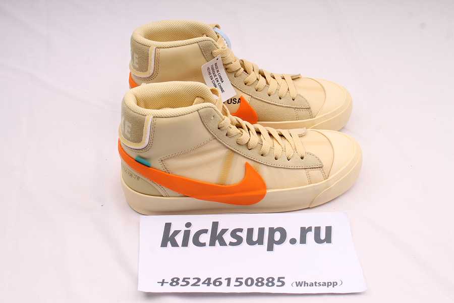 Nike OFF-WHITE x Blazer Mid All Hallows Eve  AA3832-700