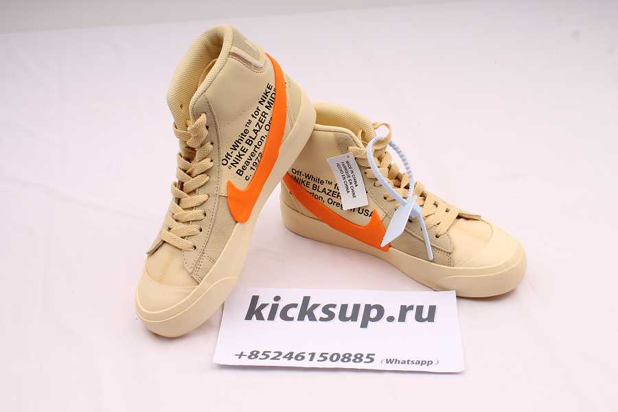 Nike OFF-WHITE x Blazer Mid All Hallows Eve  AA3832-700