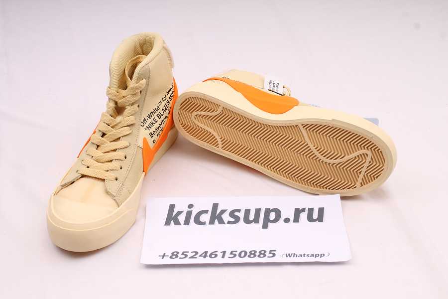 Nike OFF-WHITE x Blazer Mid All Hallows Eve  AA3832-700