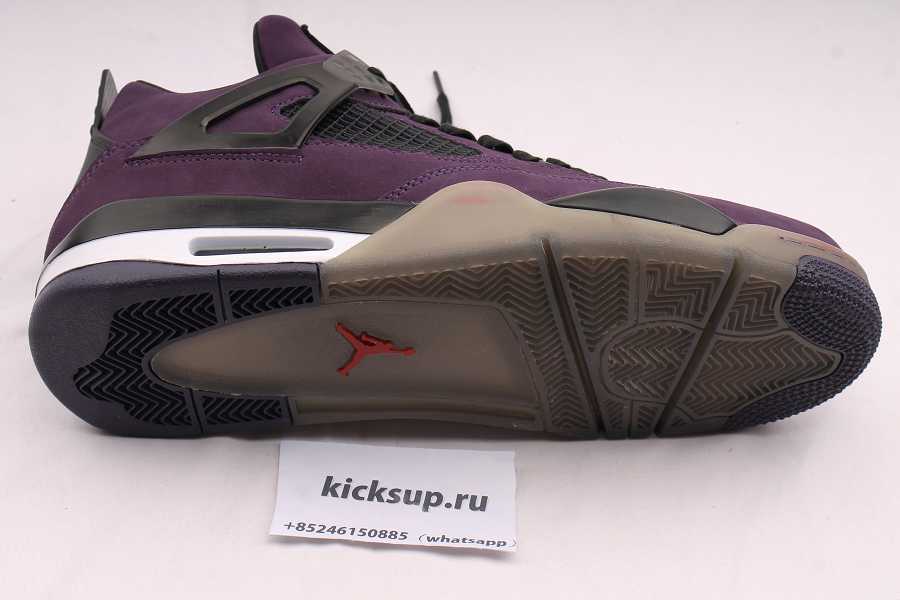 Air Jordan 4 Retro Travis Scott Purple (Friends and Family)
