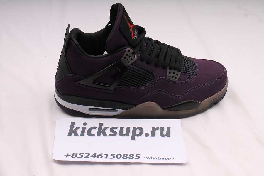 Air Jordan 4 Retro Travis Scott Purple (Friends and Family)