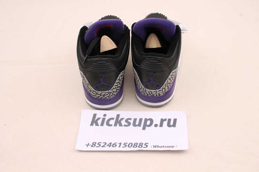 Air Jordan 3 Court Purple CT8532-050 7-13