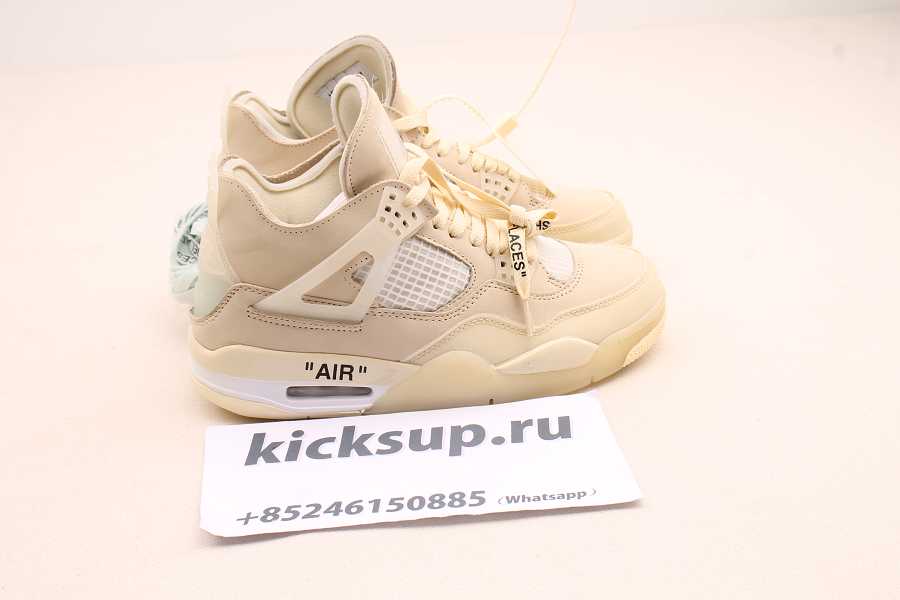 Air Jordan 4 Retro Off-White Sail (W) CV9388-100