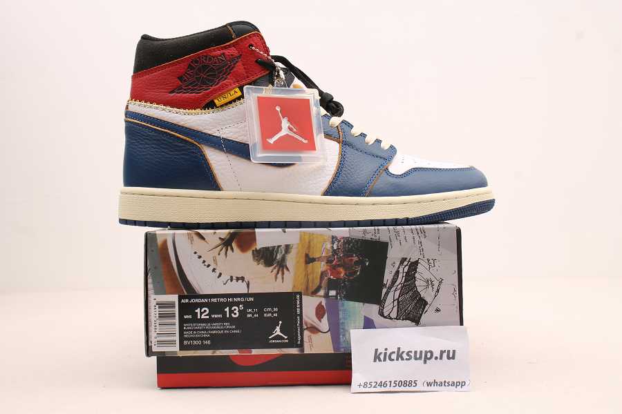 Jordan 1 Retro High Union Los Angeles Blue Toe  BV1300-146