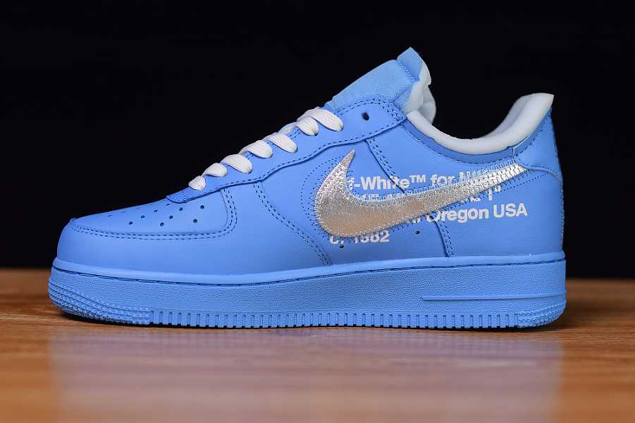 Nike Air Force 1 Low Off-White MCA University Blue  CI1173-400