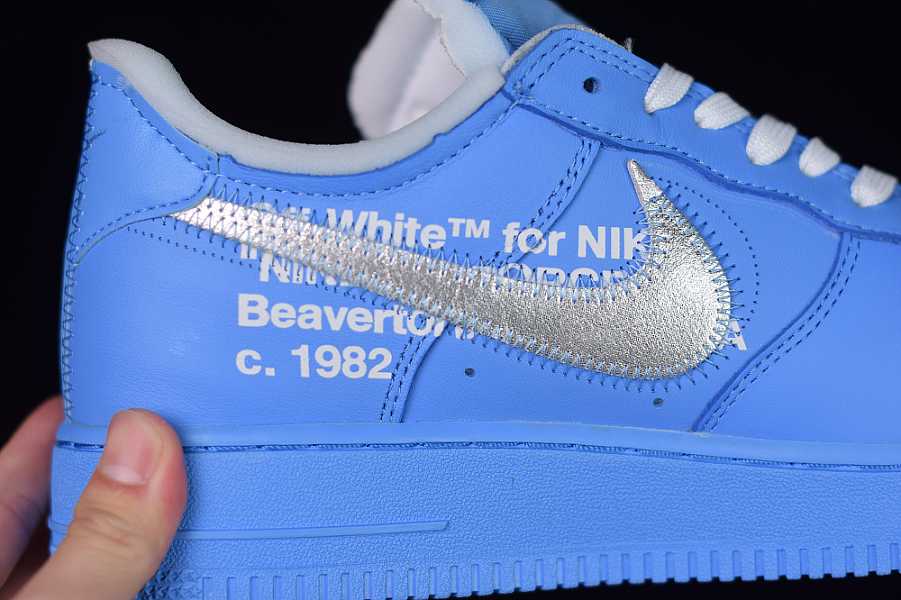 Nike Air Force 1 Low Off-White MCA University Blue  CI1173-400
