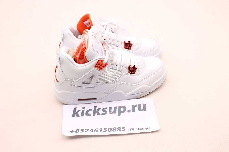 Air Jordan 4 Retro Metallic Orange CT8527-118
