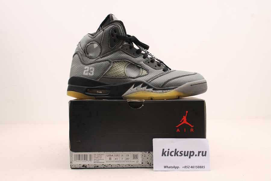 Jordan 5 Retro Off-White Black