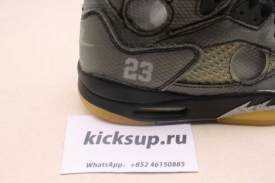 Jordan 5 Retro Off-White Black