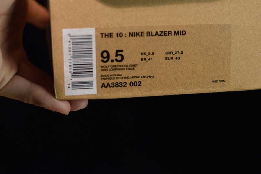 Nike Serena Williams x OFF-WHITE x Blazer Studio Mid Queen Mens Sneakers AA3832002