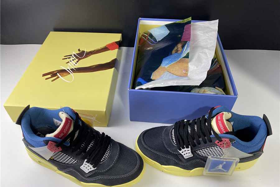 Jordan 4 Retro Union Off Noir DC9533-001