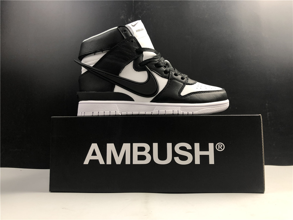 Nike Dunk High Ambush Black White　CU7544-001