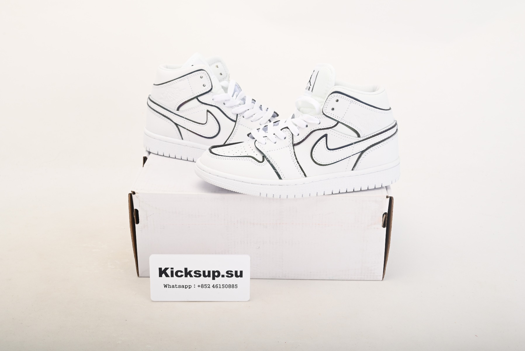 Jordan 1 Mid Iridescent Reflective White (W) CK6587-100