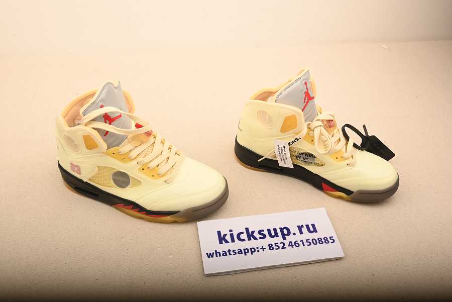Air Jordan 5 Retro OFF-WHITE Sail DH8565-100