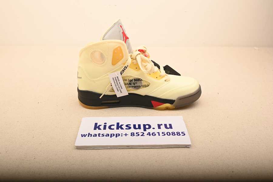 Air Jordan 5 Retro OFF-WHITE Sail DH8565-100