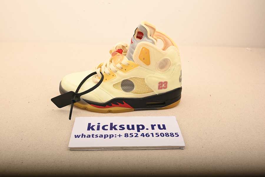 Air Jordan 5 Retro OFF-WHITE Sail DH8565-100