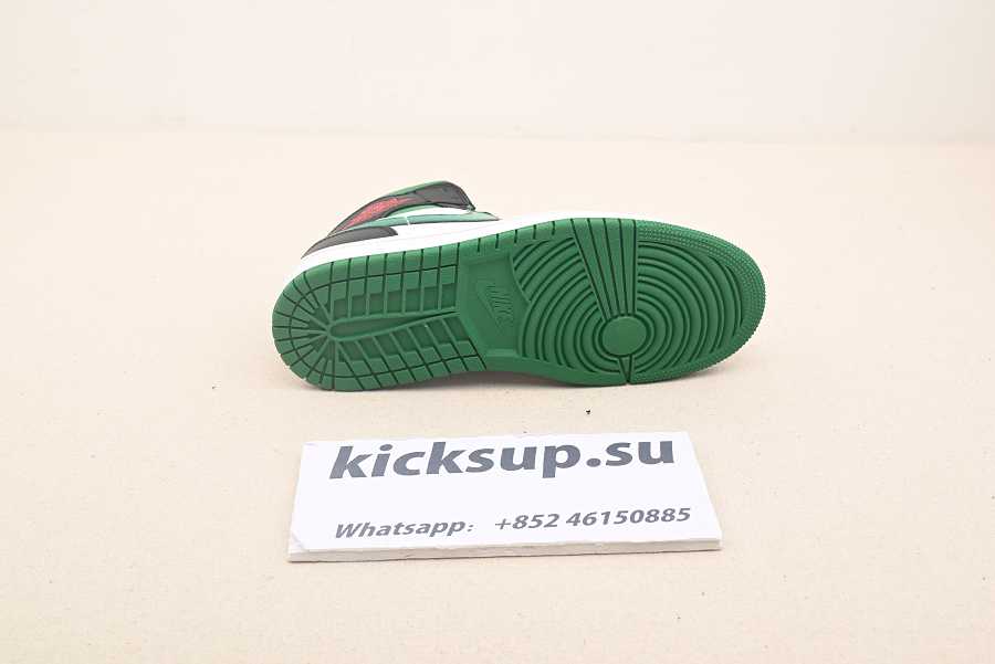 Nike Air Jordan 1 Mid Green Toe 554724-067