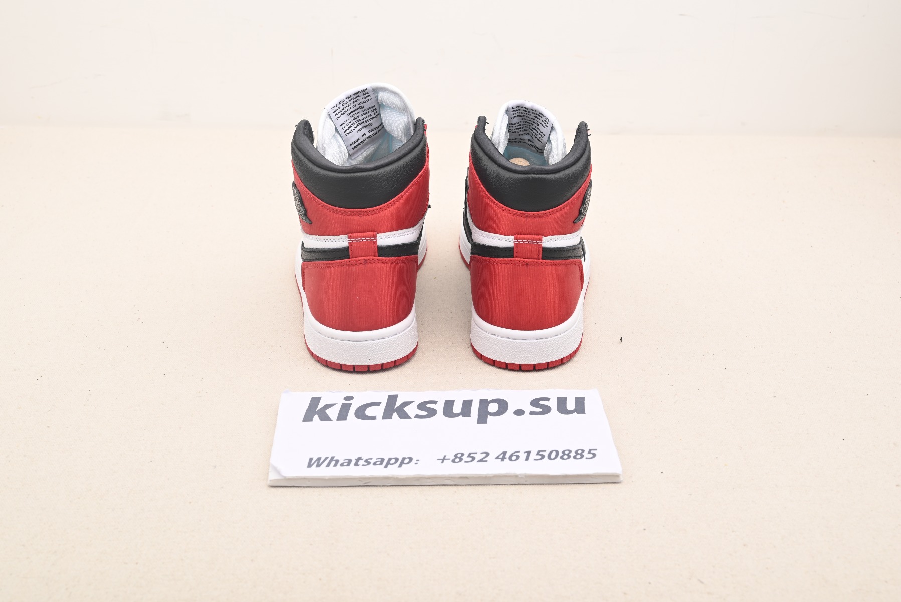 Nike Air Jordan 1 Retro High Satin Black Toe (W)  CD0461-016