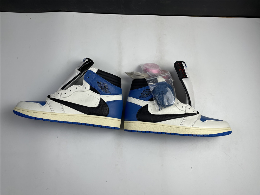 Air Jordan 1 Retro High OG SP Travis Scott Fragment Military Blue DH3227-105