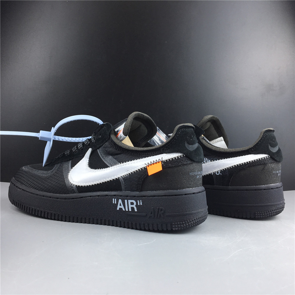 Air Force 1 Low Off-White Black White AO4606-001