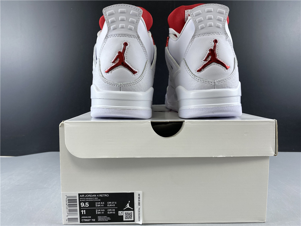 Jordan 4 Retro Metallic Red CT8527-112
