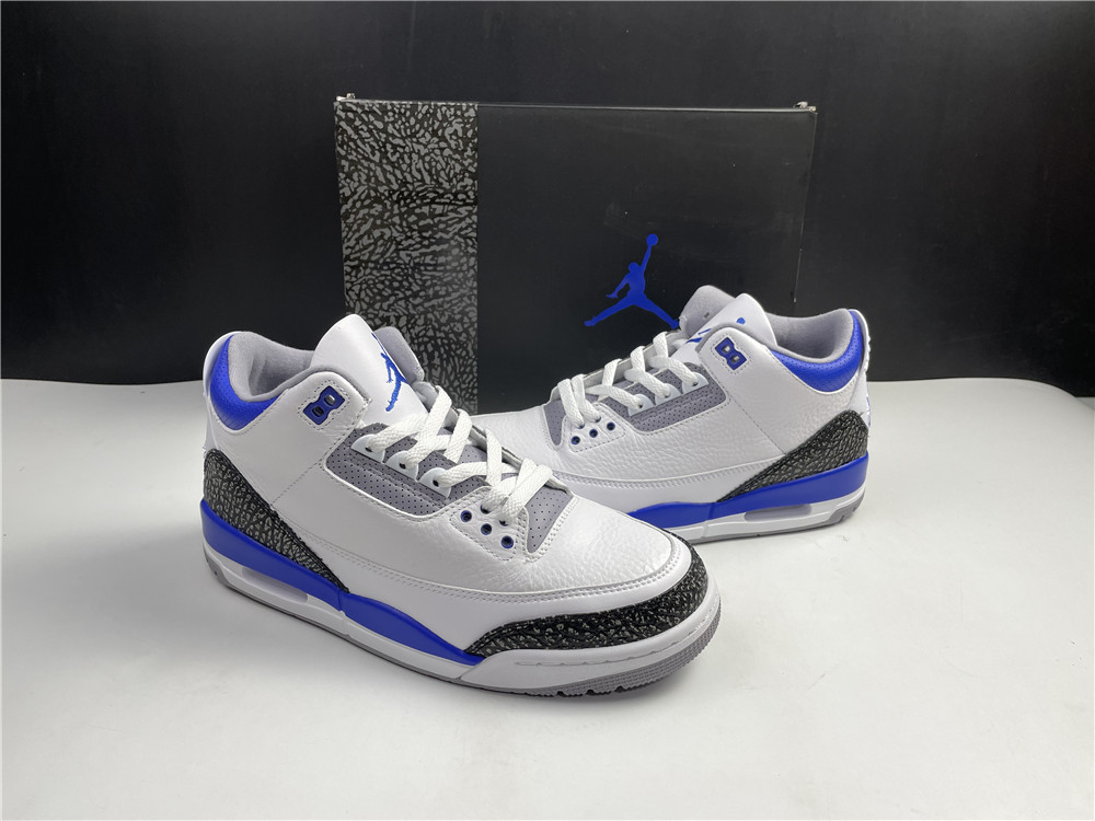 Air Jordan 3 Racer Blue CT8532-145