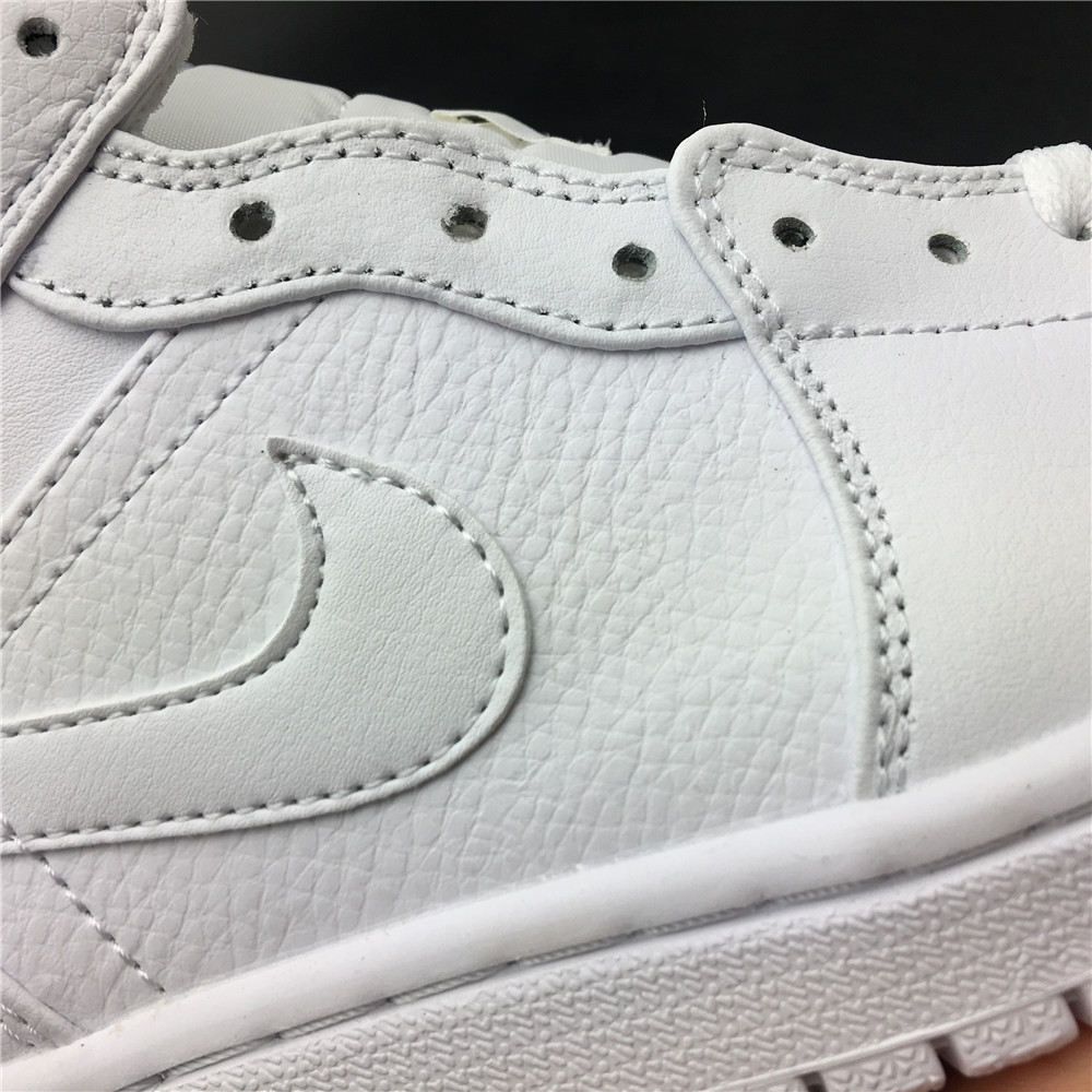 Nike Air Jordan 1 Mid Triple White (2018) 554724-109