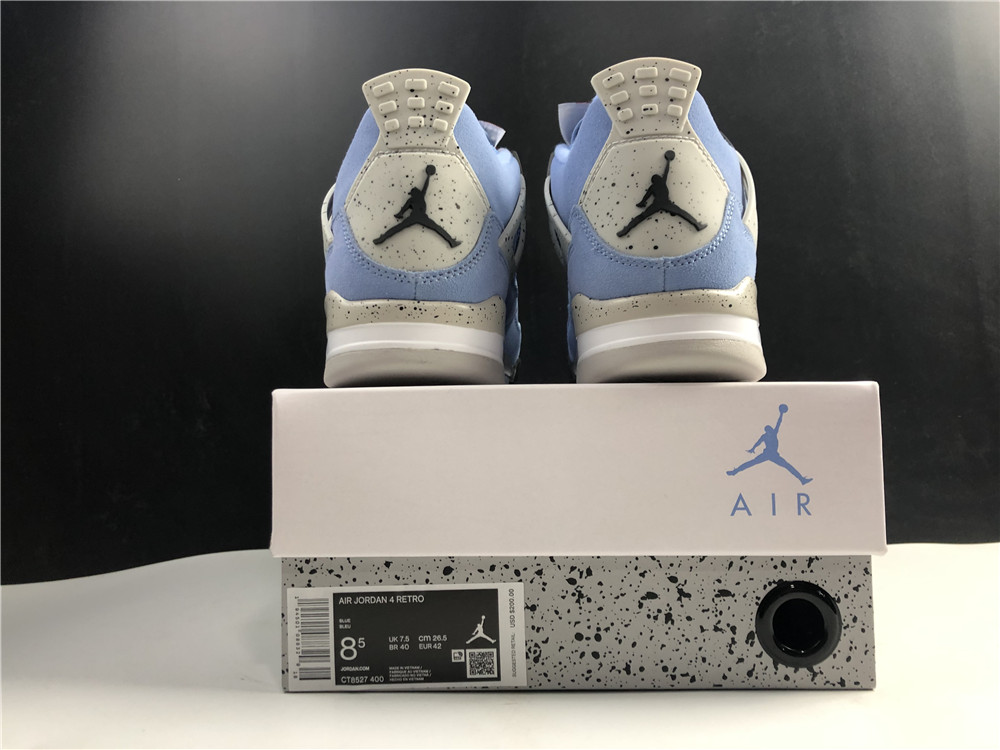 Jordan 4 Retro University Blue CT8527-400
