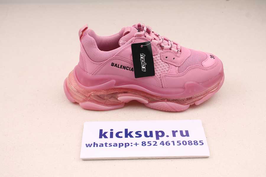 Ba1enc1aga Triple S Clearsole Pink (W)STYLE 544351W2GA15760