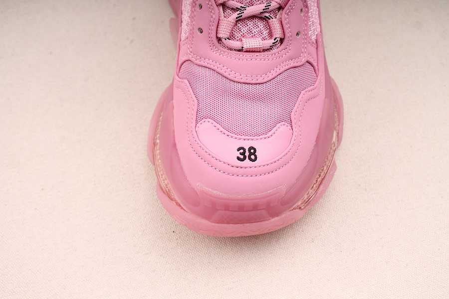 Ba1enc1aga Triple S Clearsole Pink (W)STYLE 544351W2GA15760