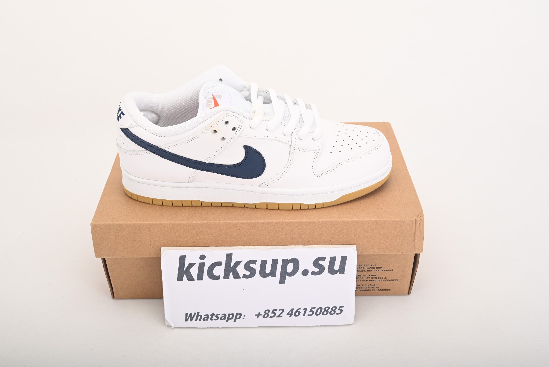 Nike SB Dunk Low Orange Label White Navy CZ2249-100