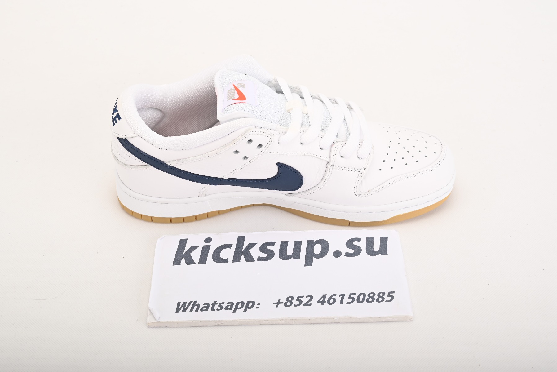 Nike SB Dunk Low Orange Label White Navy CZ2249-100