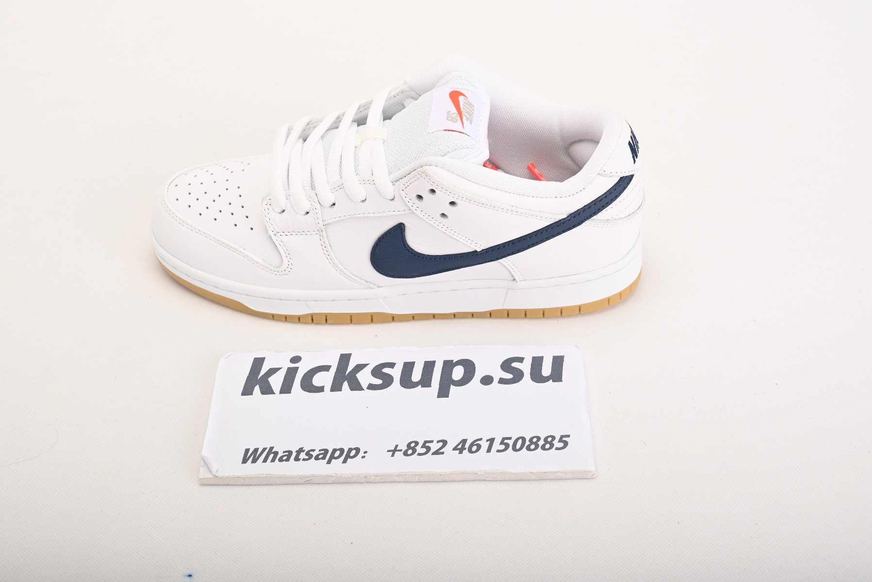 Nike SB Dunk Low Orange Label White Navy CZ2249-100