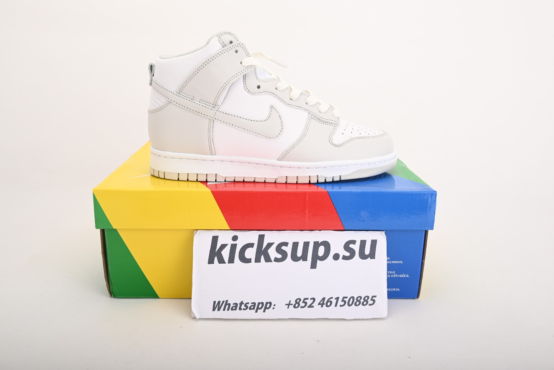Nike Dunk High Retro White Vast Grey (2021) DD1399-100